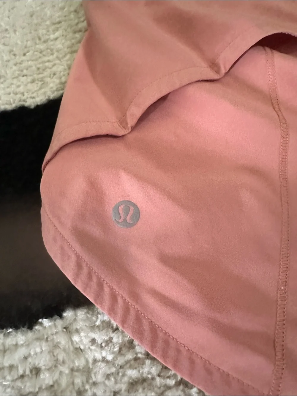lululemon athletica Coral Pink Athletic Shorts